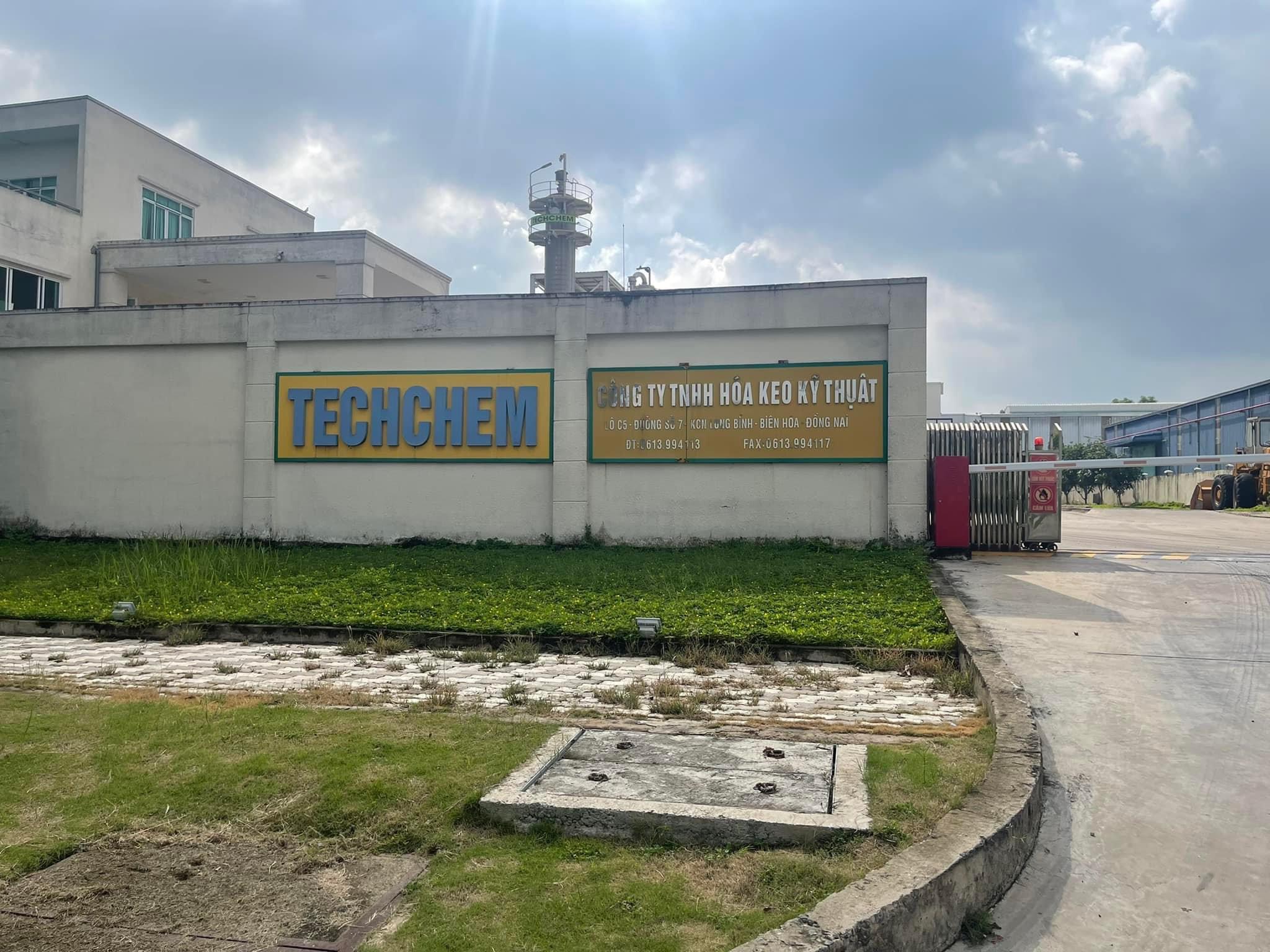 Công trình nội thất Văn Phòng Nhà Máy TECHCHEM